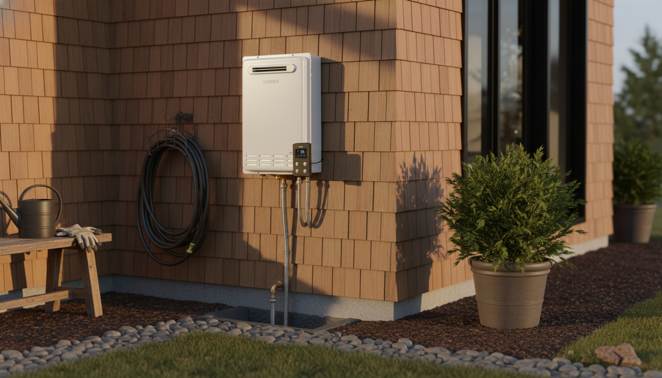 120,000 BTU Outdoor Propane Tankless Heater (5.1 GPM)