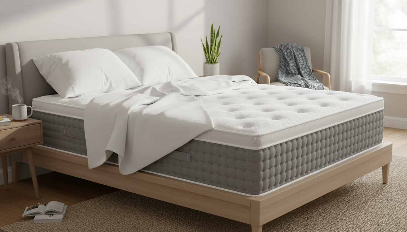 14-Inch Hybrid Queen Mattress: Plush Feel, Cool Support