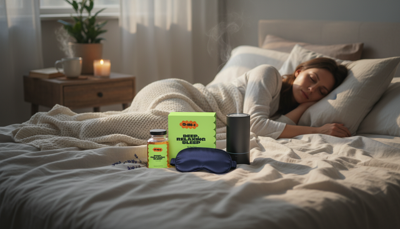 3-Step Deep Sleep Relaxation Toolkit for Better Nights