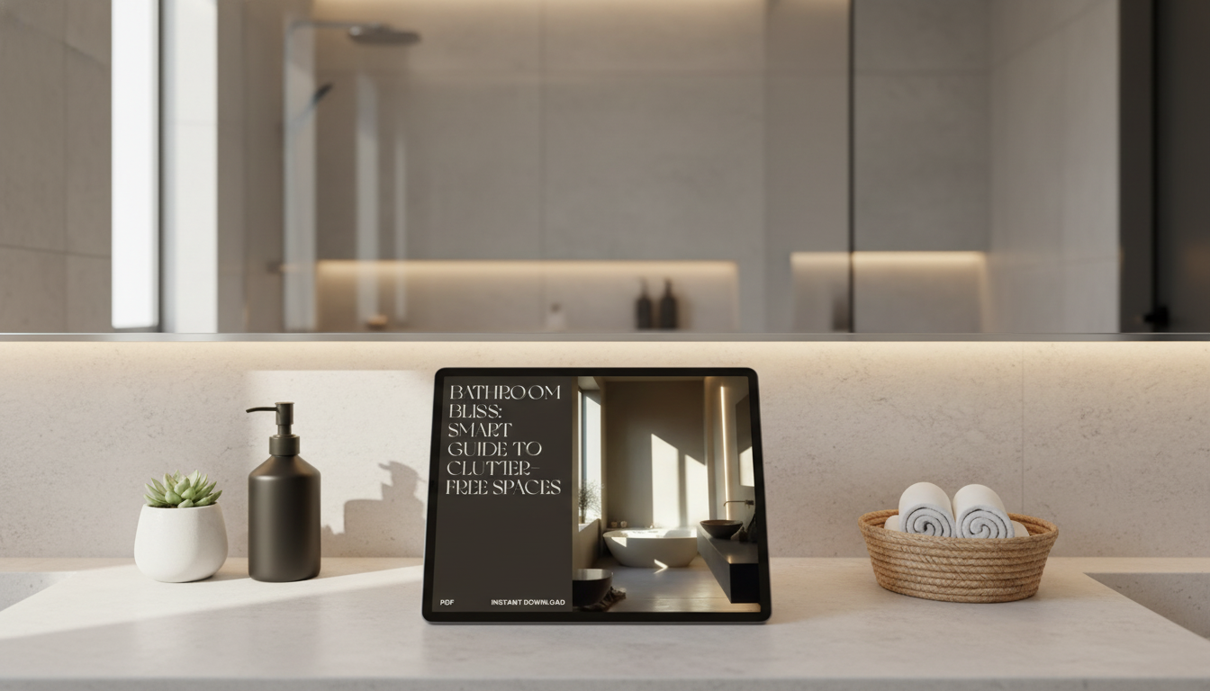 Bathroom Bliss: 30-Minute Reset for Clutter-Free Counters