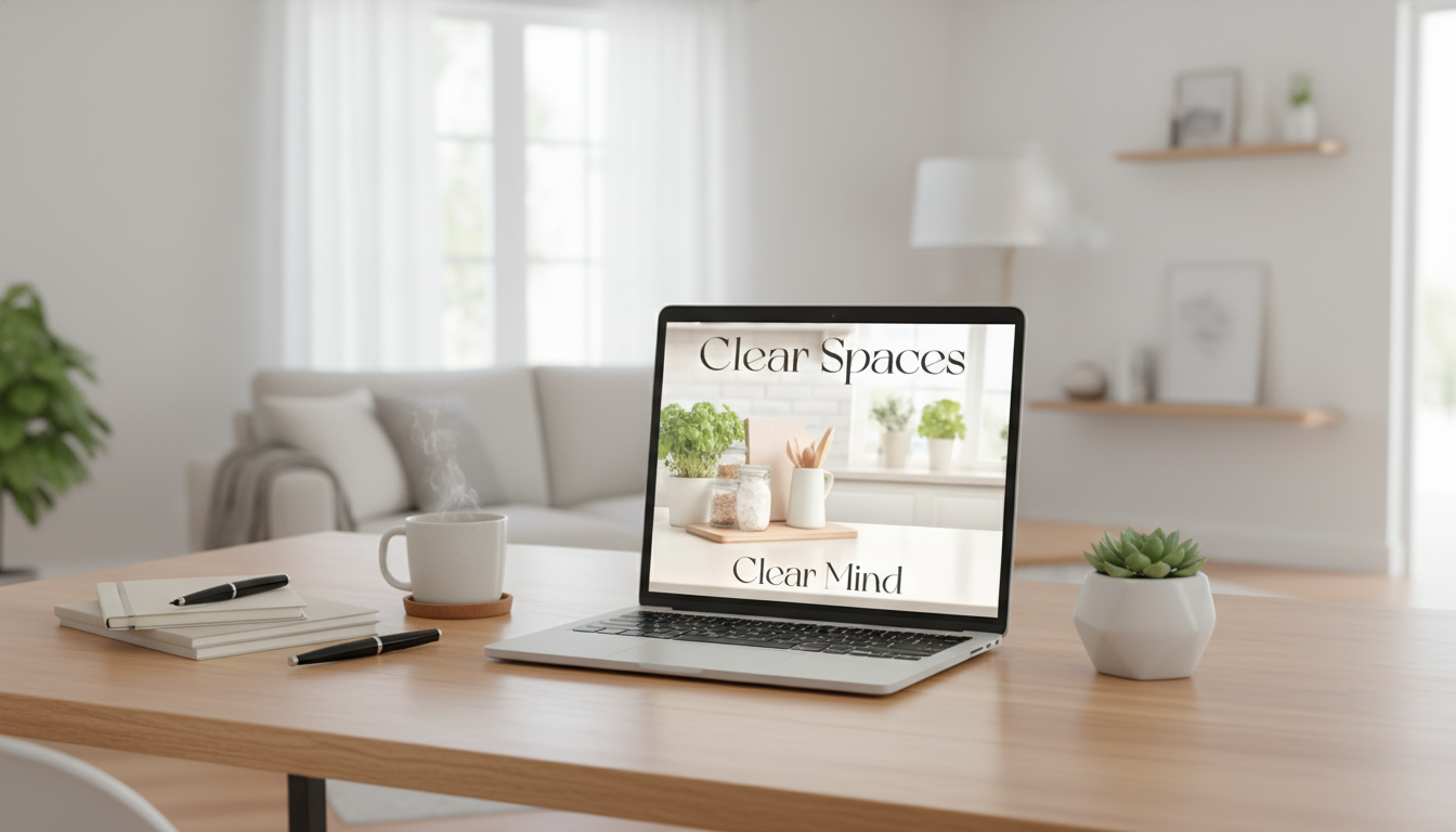 Clear Surface Habits for a Calm, Minimalist Home