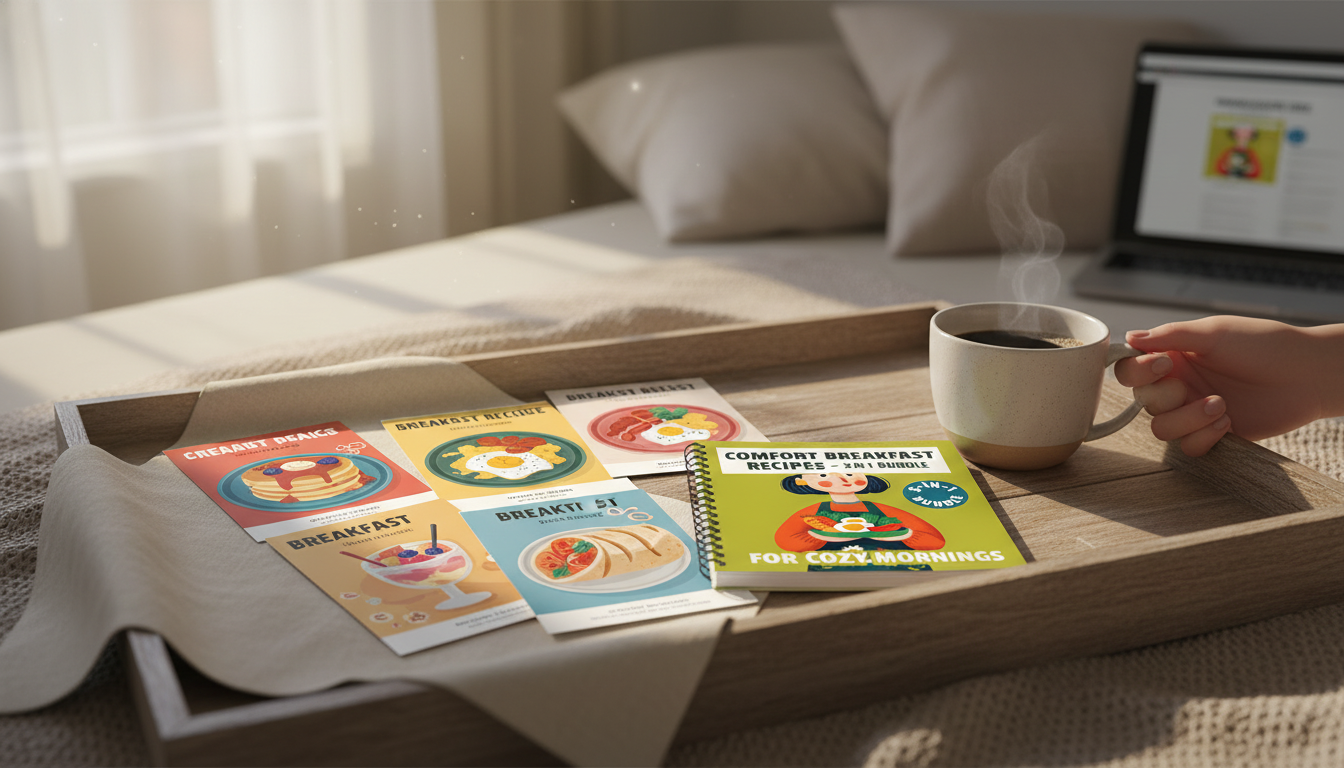 Cozy Morning Comfort Breakfast Pack: 5-in-1 Digital Bundle