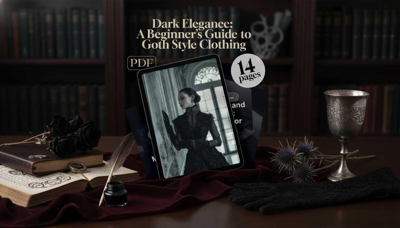 Goth Style Clothing for Beginners: Dark Elegance Basics