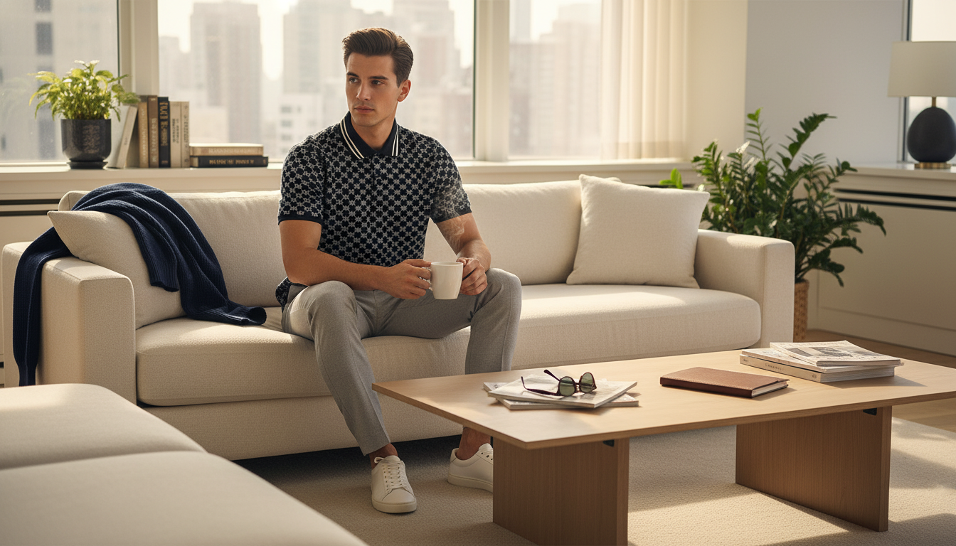 Gucci GG Wool Jacquard Polo: Ribbed Collar Style Guide