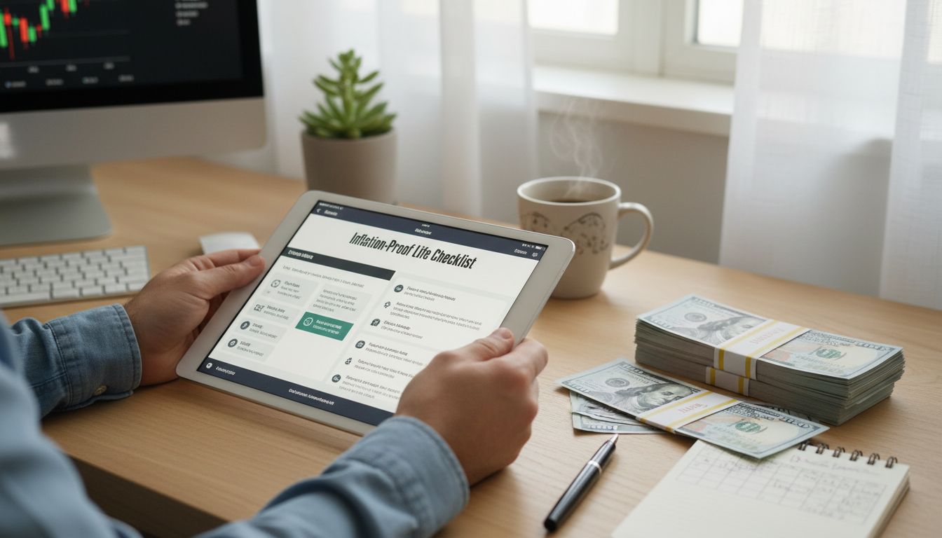 Inflation-Proof Money Checklist: Cut Bills & Build Buffers
