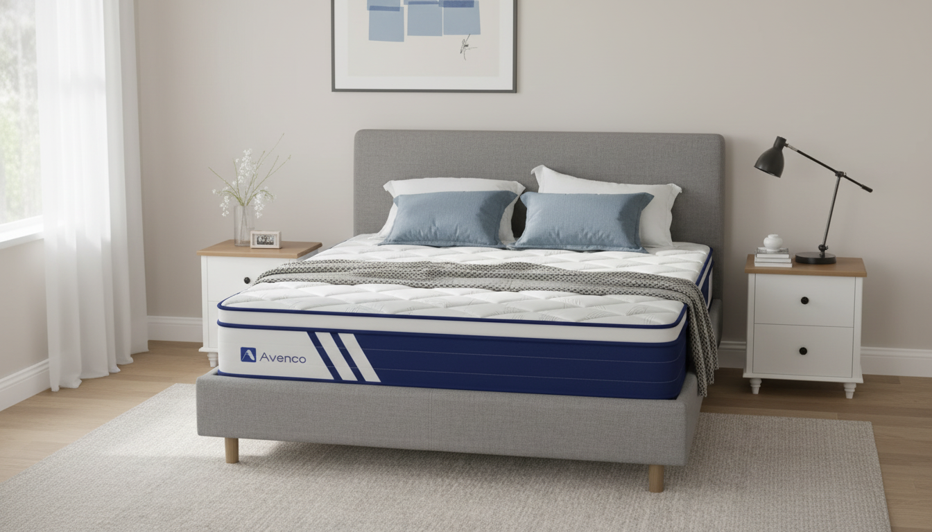 King 12-Inch Cooling Hybrid Mattress: Gel Foam + Coils