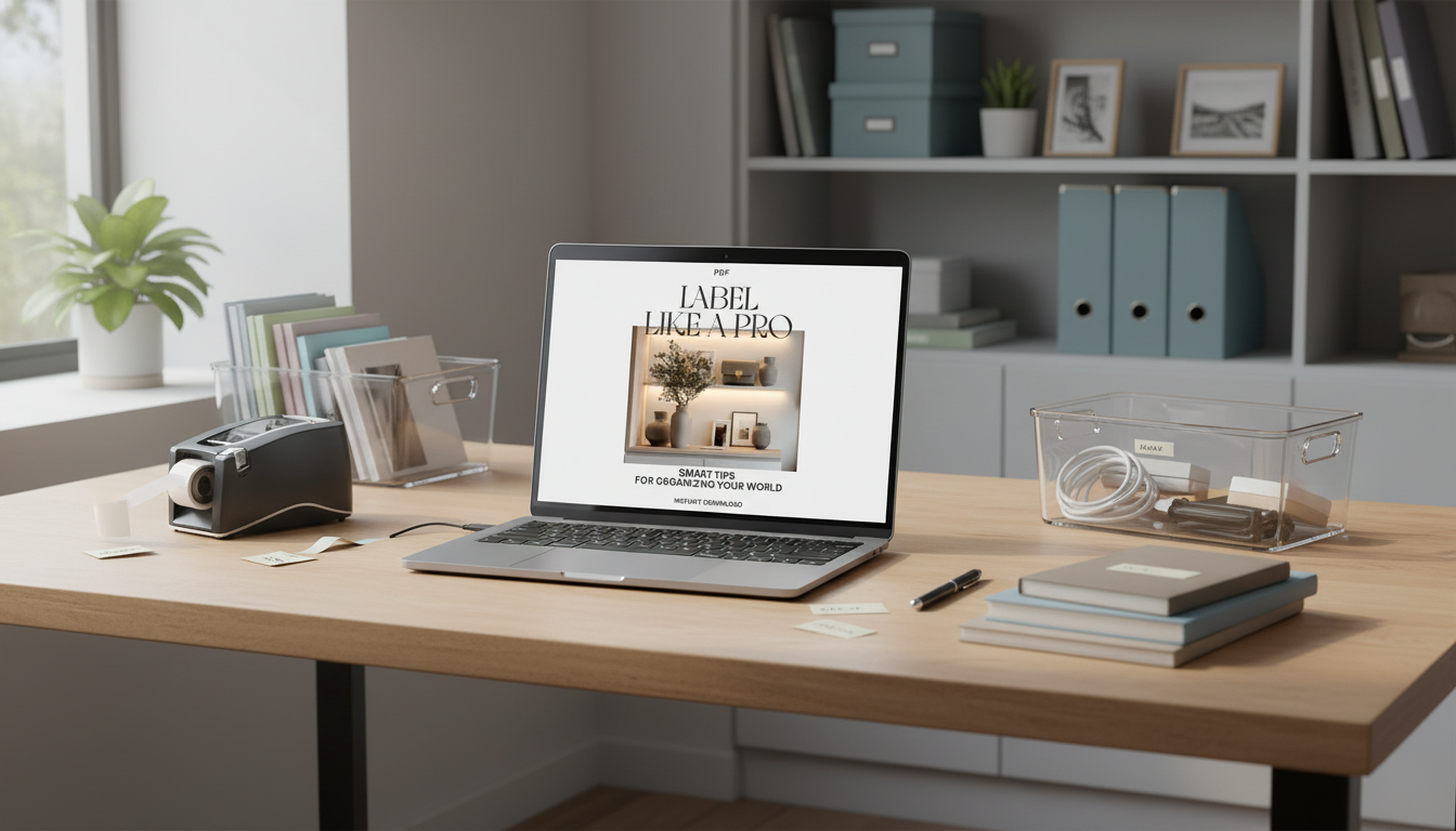 Labeling Systems That Stick: Home, Office & Digital