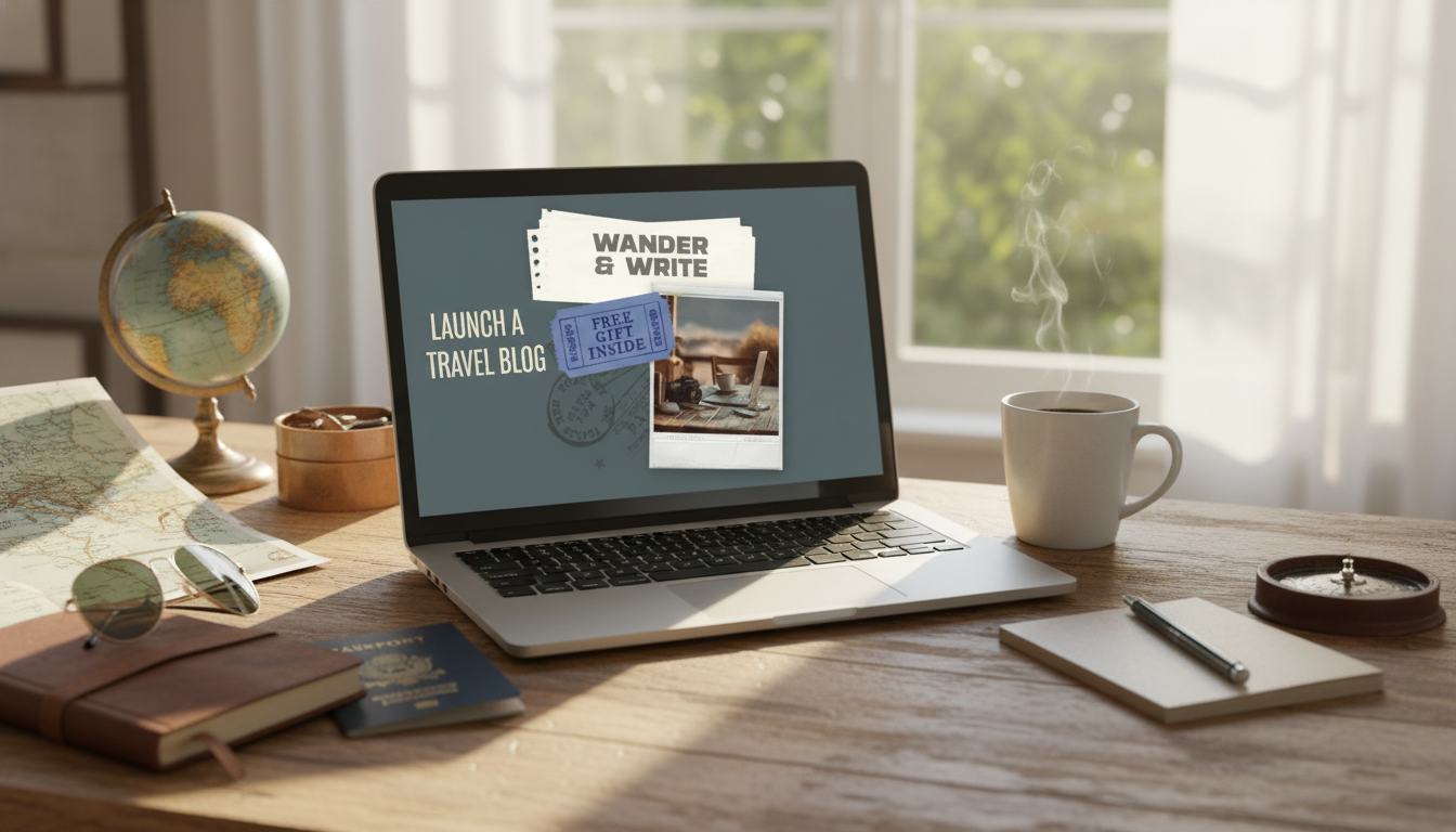 Launch a Travel Blog: Setup, Content & Monetization