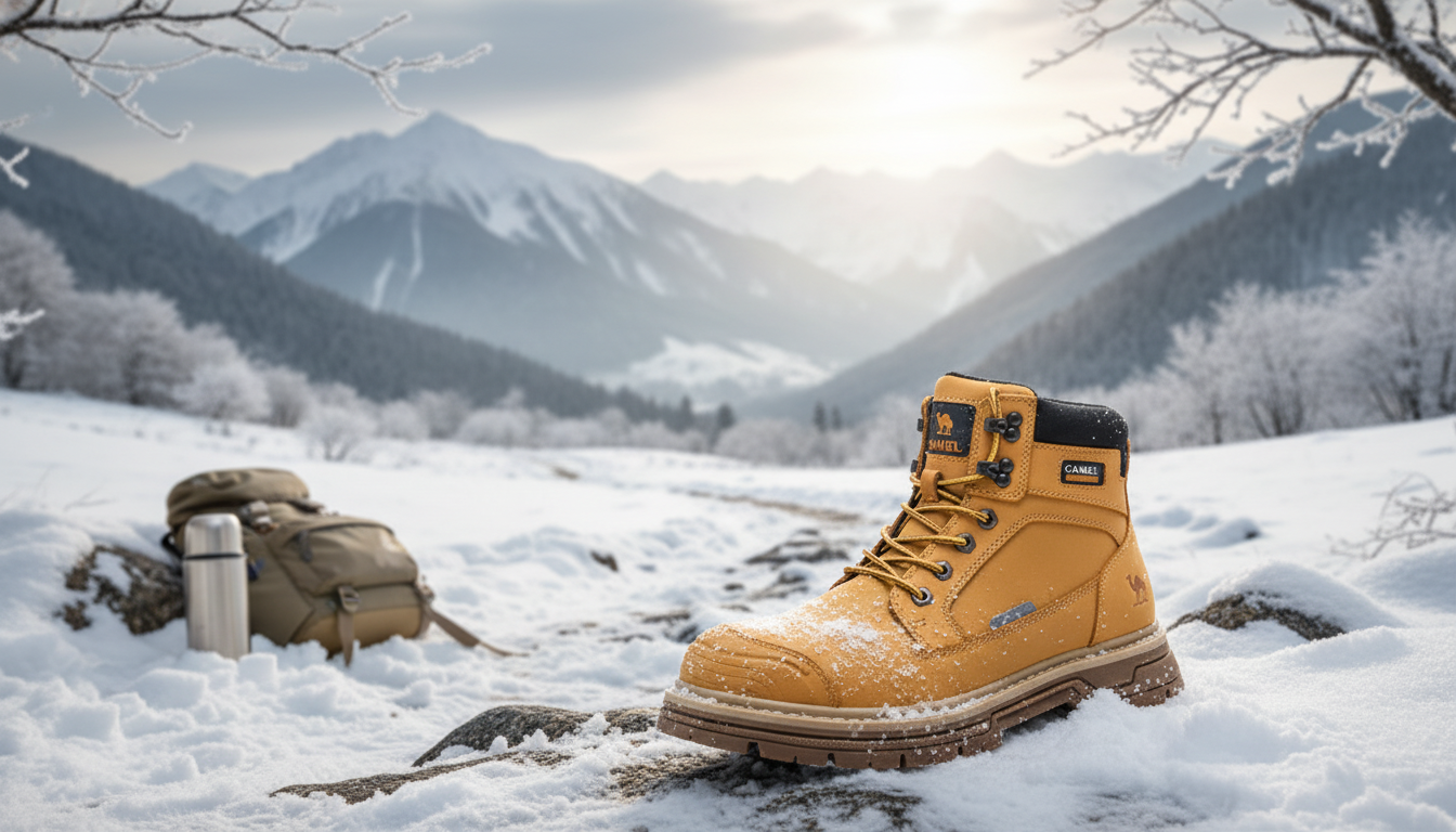 Men’s Winter Hiking Boots: Warm, High-Top, Non-Slip