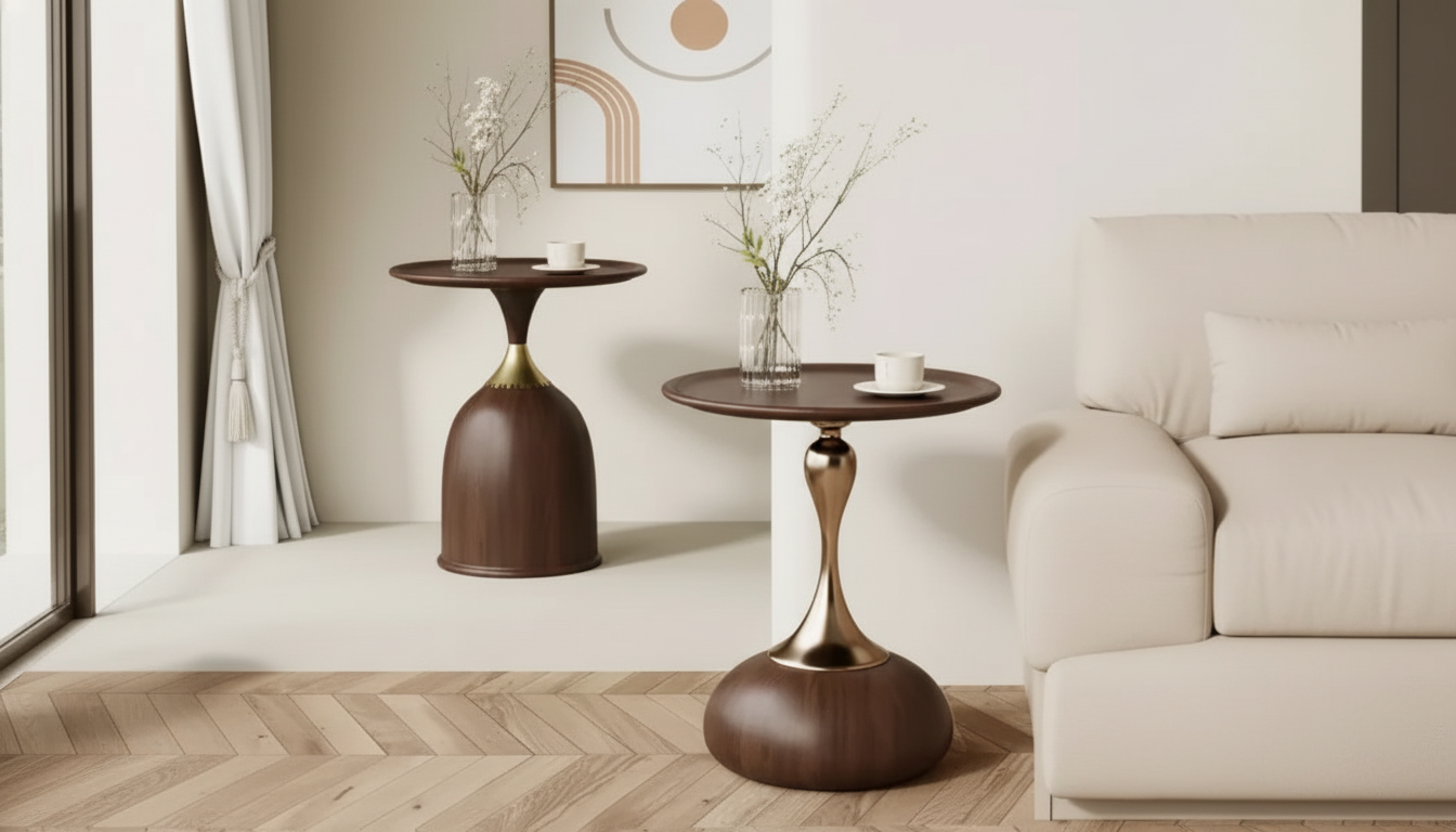 Minimalist Round Walnut Coffee Table: Size, Style & Care