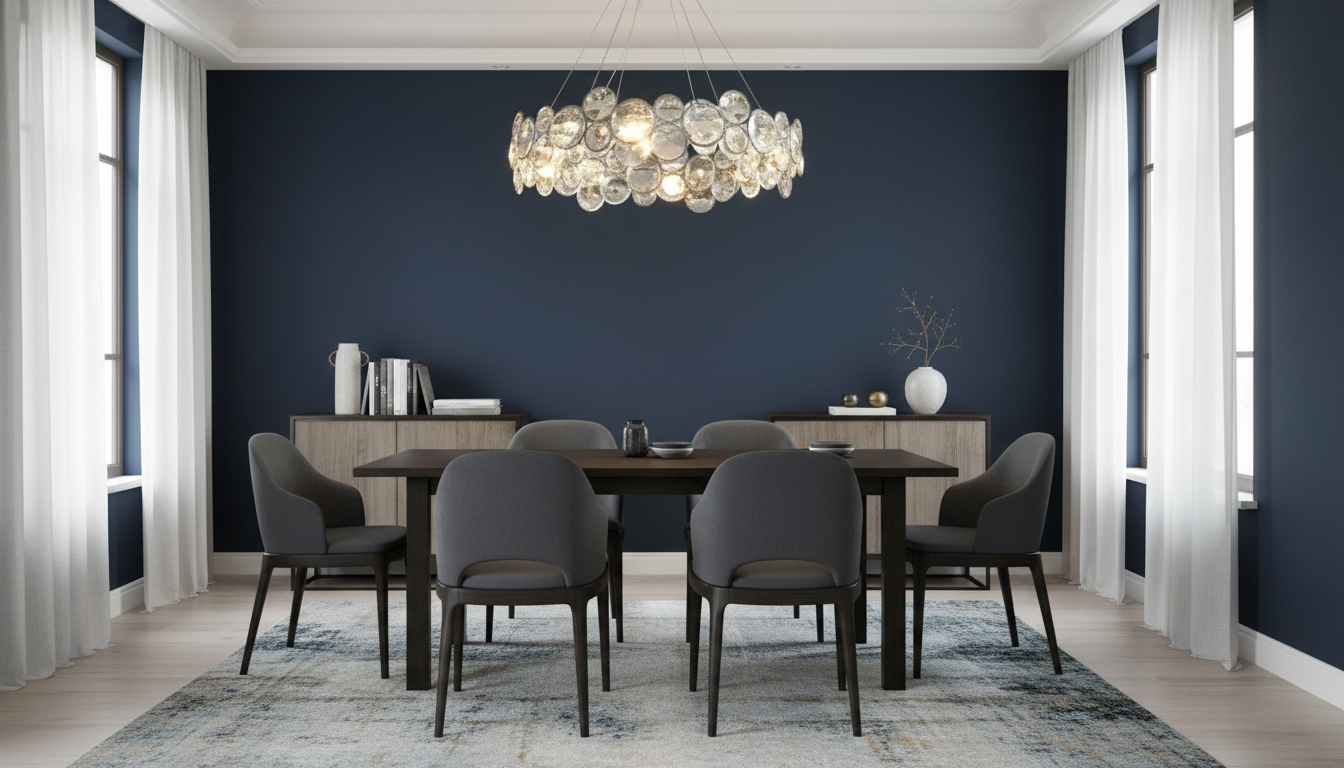 Modern LED Crystal Chandelier: Room Placement & Fit