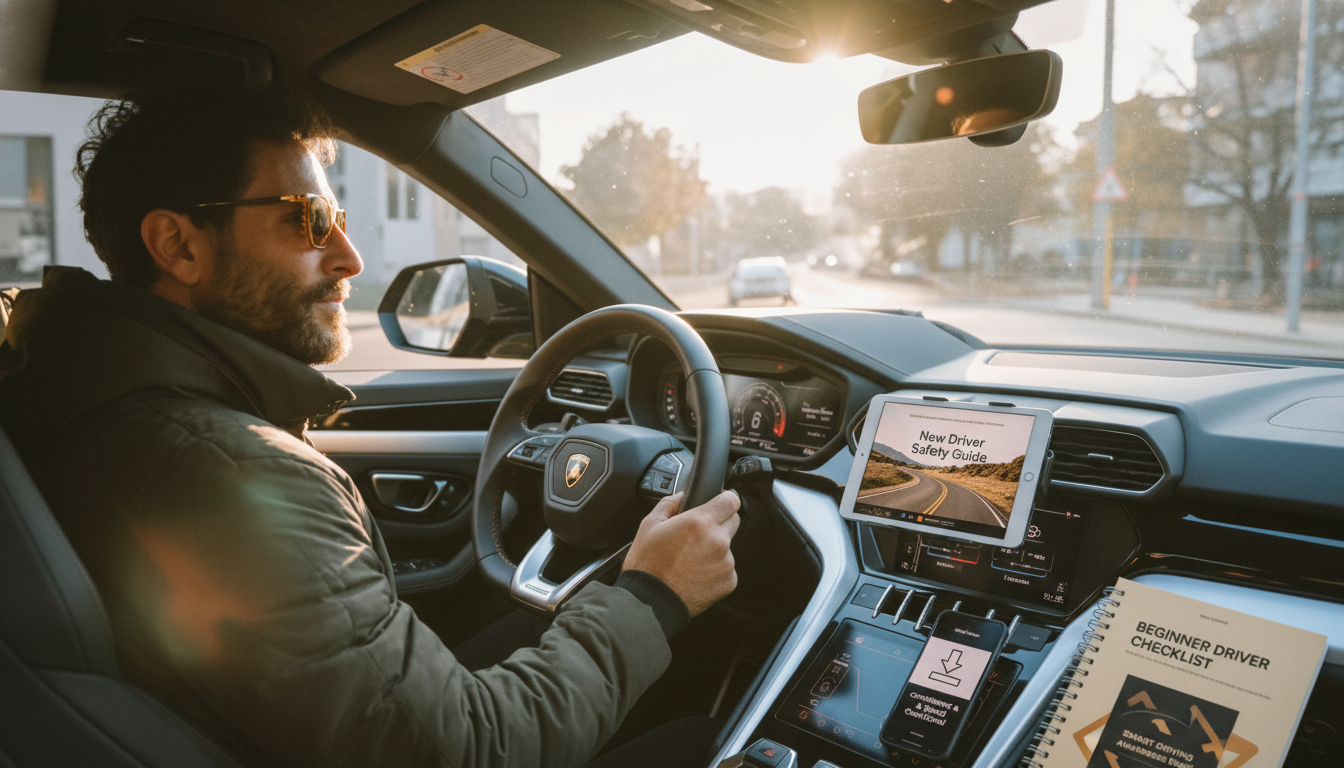 New Driver Safety: Smart Habits, Checklist, Confidence