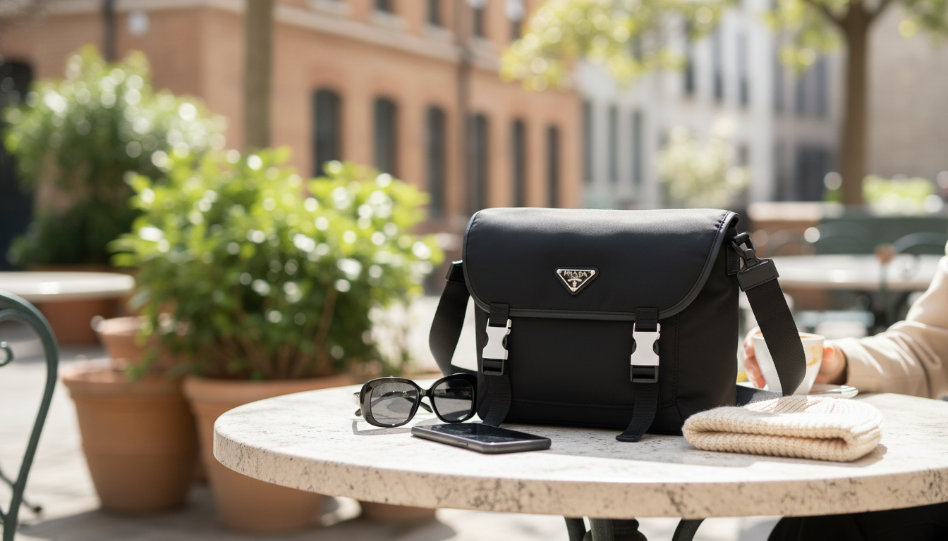 Prada Pattina Buckled Shoulder Bag Review & Styling Tips