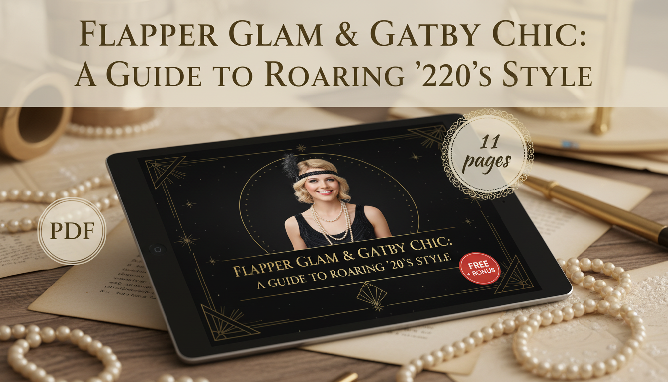 Roaring ’20s Style Guide: Flapper Glam Meets Gatsby Chic