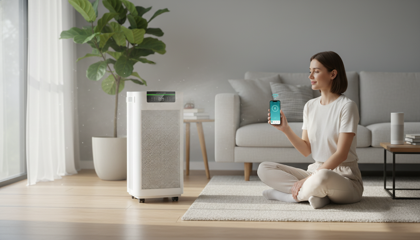Smart Air Purifier for Large Rooms: App + Alexa Tips