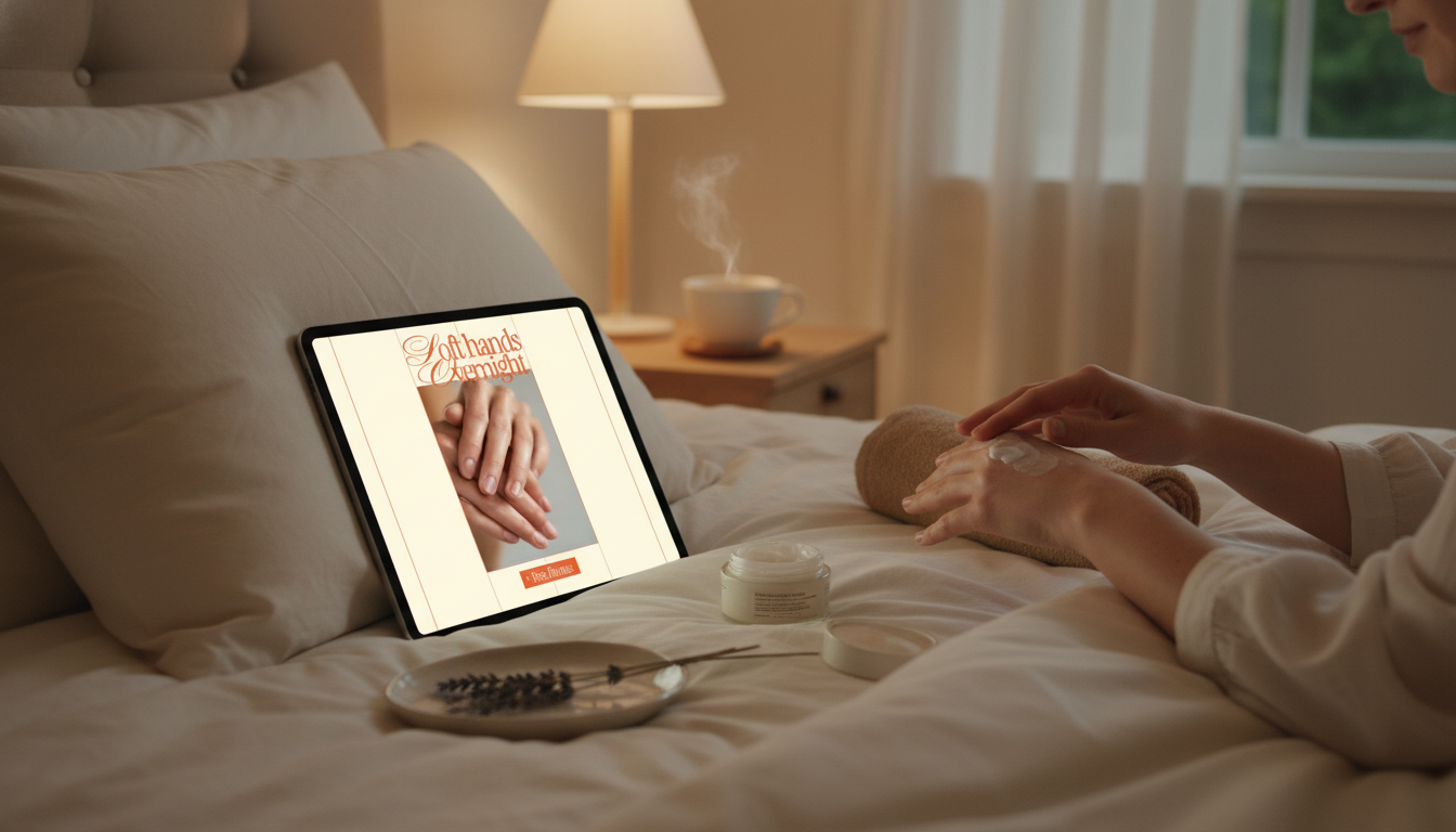 Soft Hands Overnight: 5-Min Night Hand Care Routine