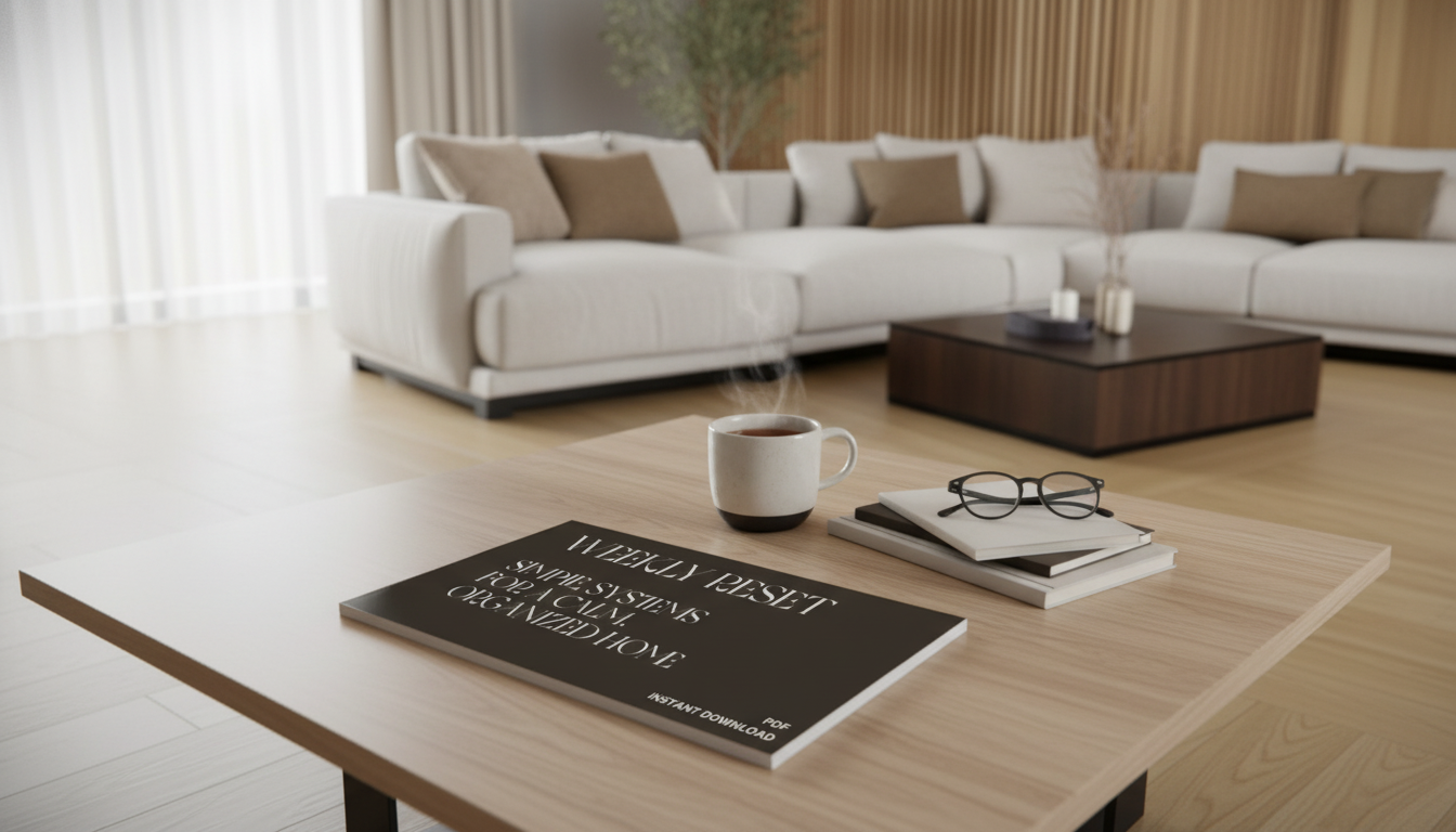 Weekly Reset Routine: Calm Home in 30–90 Minutes