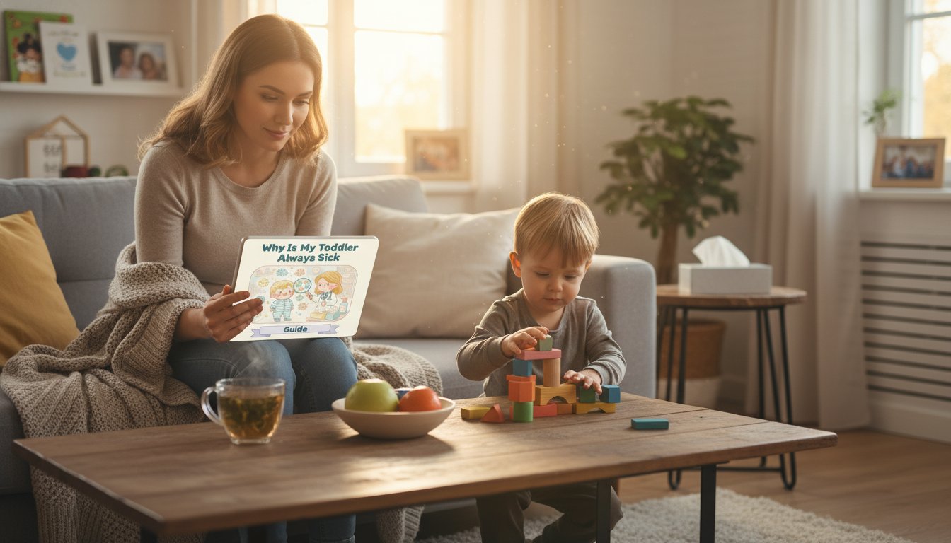 Why Toddlers Get Sick So Often (and How to Cut It Down)