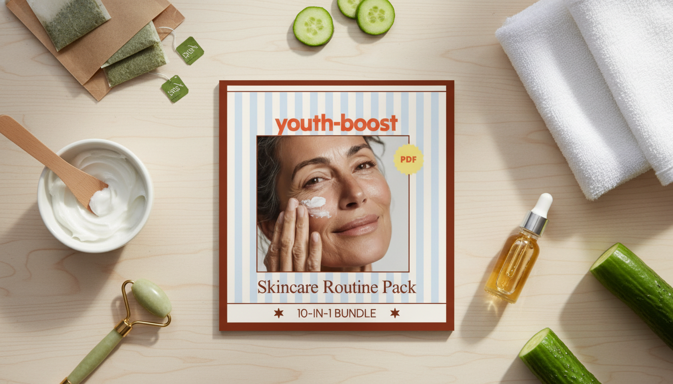 Youth-Boost Routine Pack: Anti-Ageing Guides & Checklists