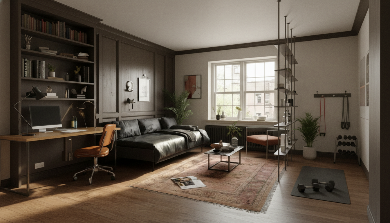 Zone-First 3-in-1 Rooms: Work, Guest, Workout