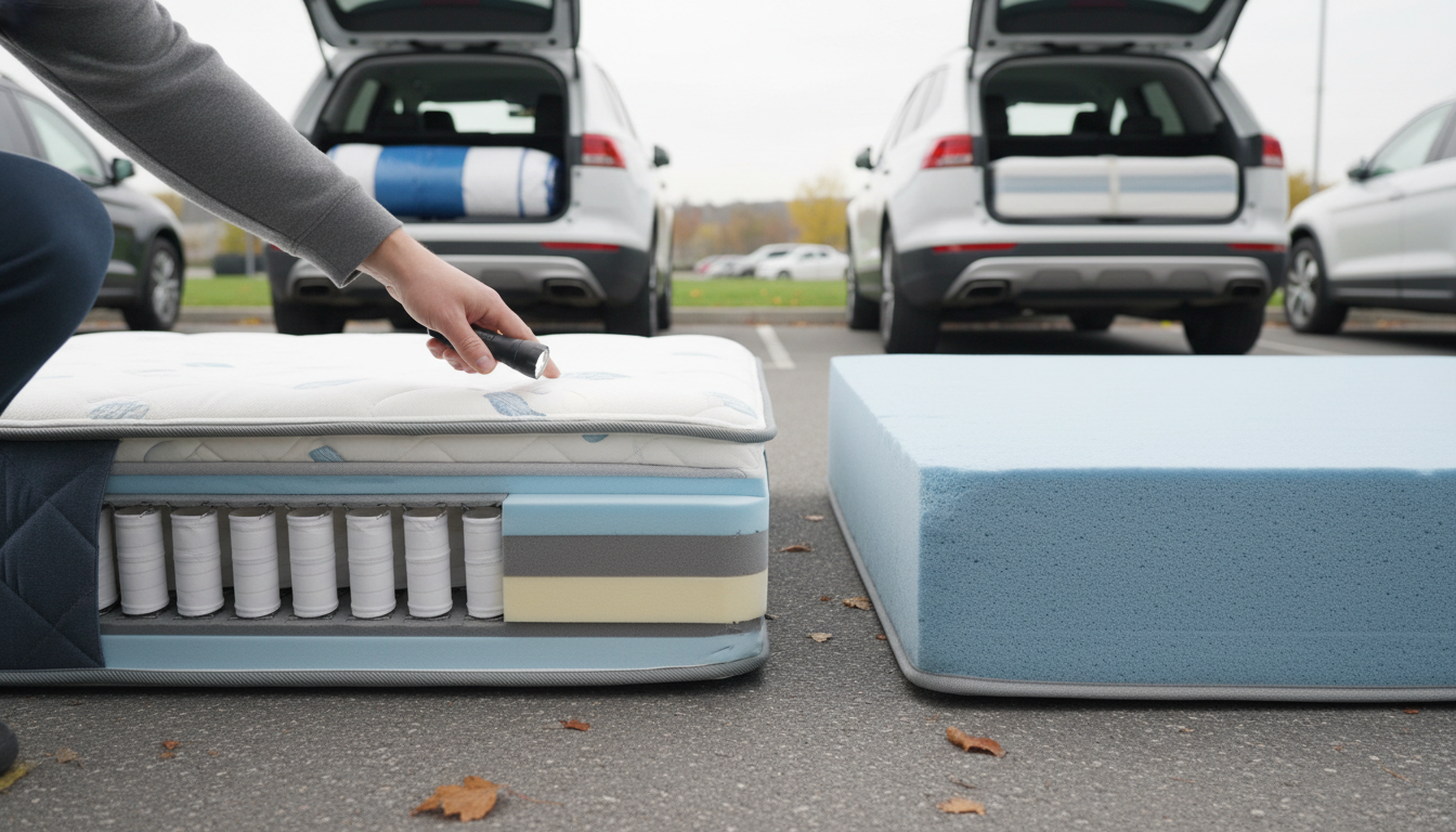Hybrid vs All-Foam Gel Memory Foam Mattress Differences