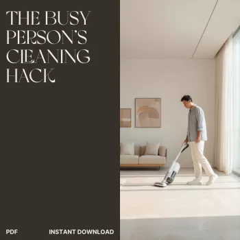 Busy Schedule Cleaning Routine: Micro-Sprints & Weekly Reset